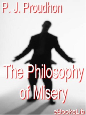 cover image of The Philosophy of Misery - Vol. 1